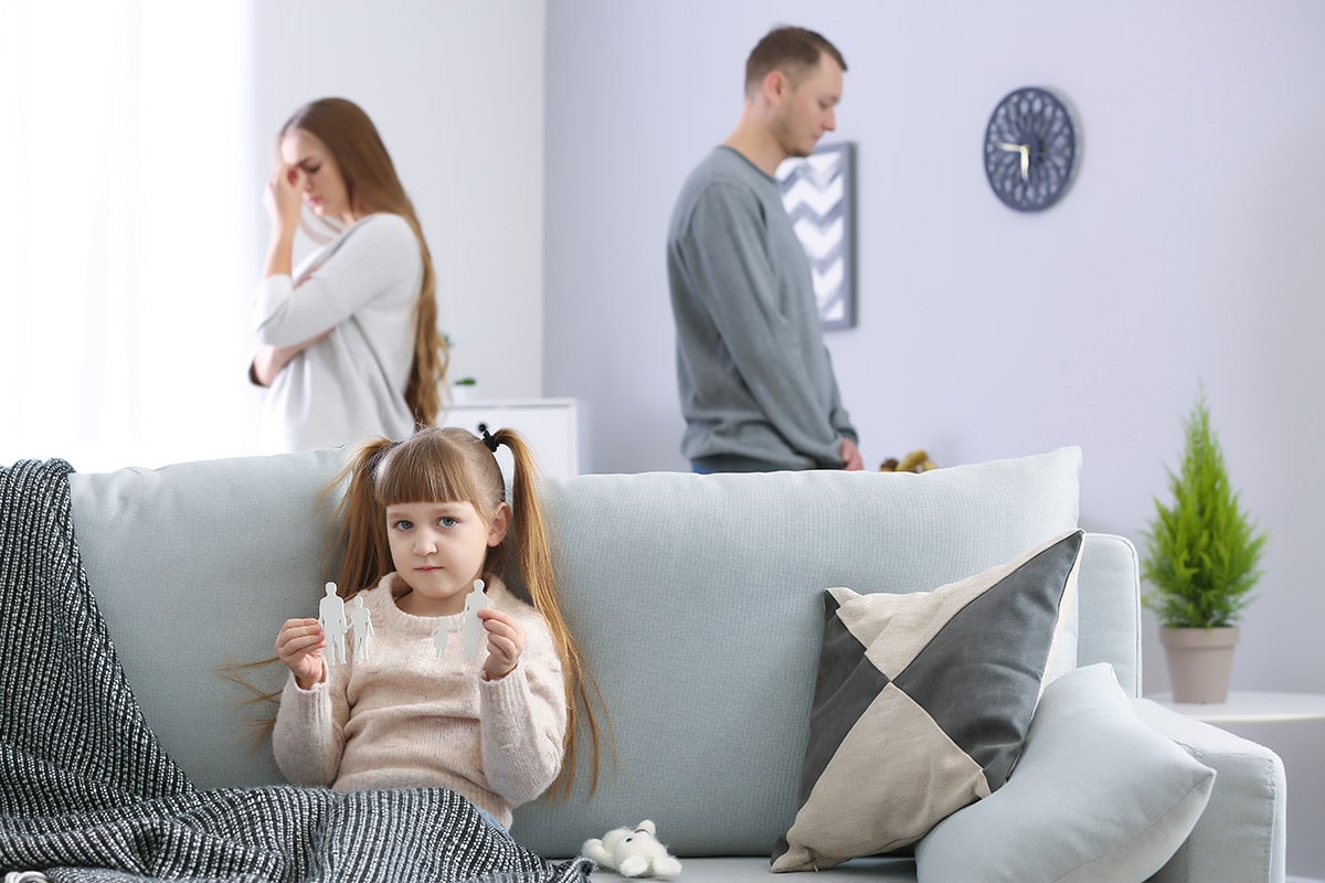 parents arguing with their child in the room because they do not know how addiction affects families