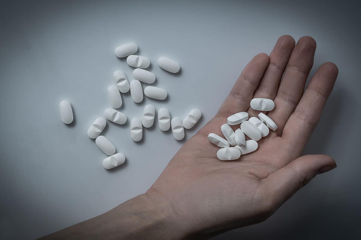 handful of opioids