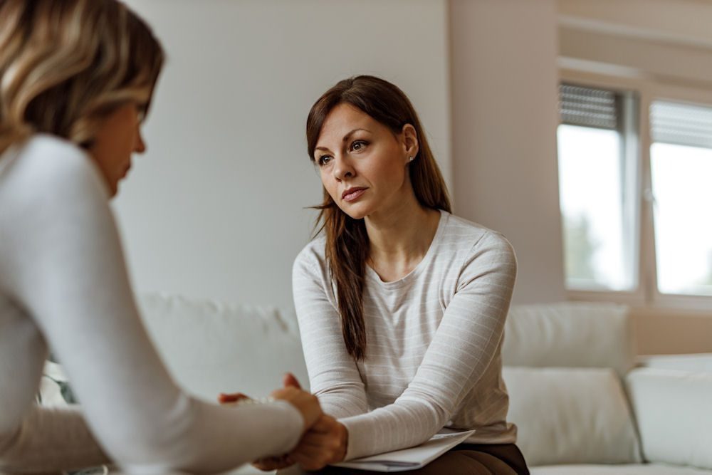 woman in therapy