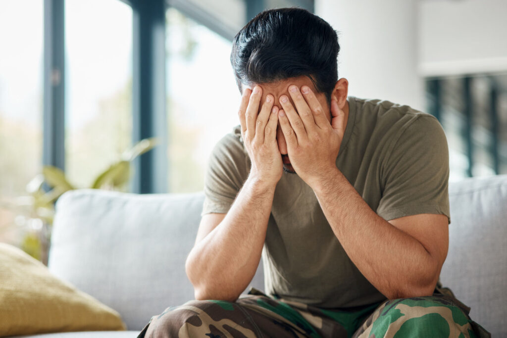 why do veterans struggle with mental health